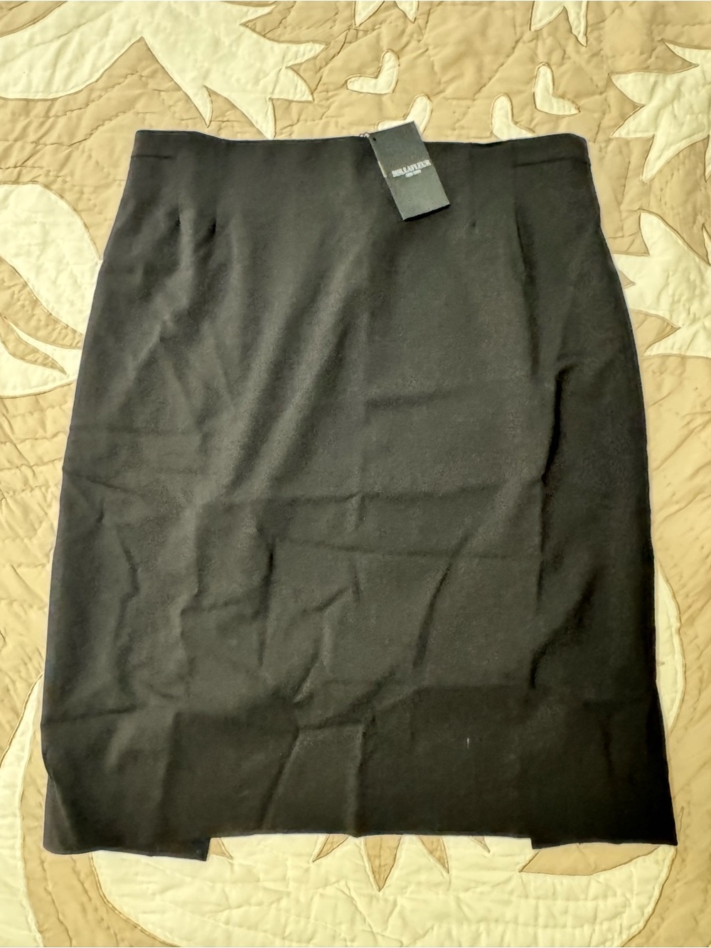 MM. Lafleur Black Pencil Skirt